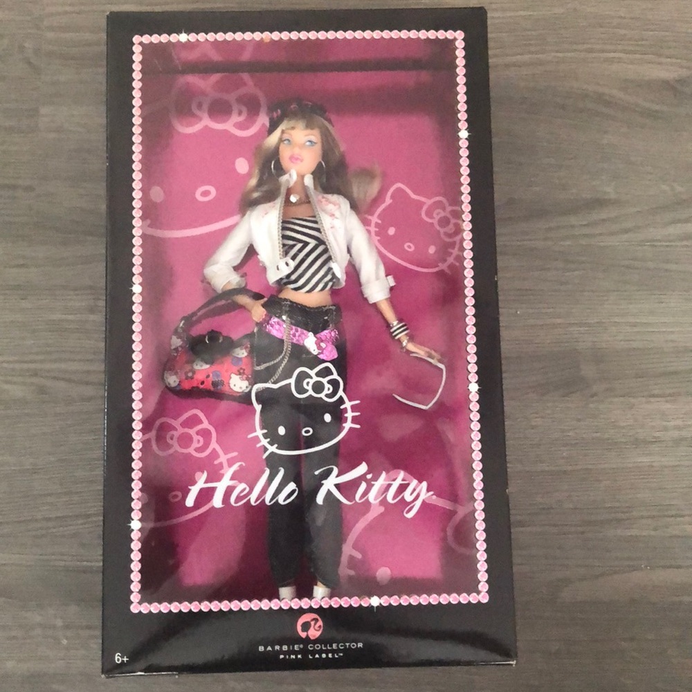 Hello Kitty Barbie Collector Pink Label NIB